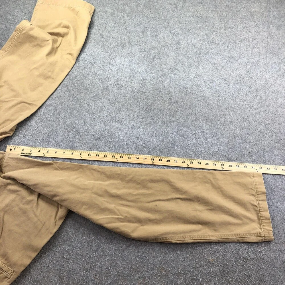 American Eagle Outfitters Pants Mens 33x34 Beige Chino Relaxed Straight Casual